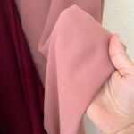 Gül Kurusu Double Krep Kumaş